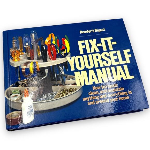 1977 Vintage Reader's Digest Fix It Yourself Manual - hardback reference book - Picture 1 of 10